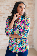 Load image into Gallery viewer, Isn't She Lovely Top In Neon Floral