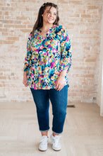 Load image into Gallery viewer, Isn't She Lovely Top In Neon Floral