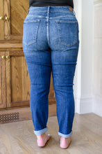 Load image into Gallery viewer, London Midrise Cuffed Boyfriend Jeans