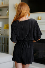 Load image into Gallery viewer, The Tarah Romper in Black