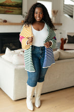 Load image into Gallery viewer, Marquee Lights Striped Cardigan