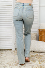 Load image into Gallery viewer, Meadow High Rise Straight Fit Destroyed Jeans
