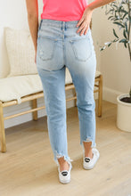 Load image into Gallery viewer, Mid-rise Destroyed Hem Boyfriend Jeans