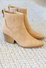 Load image into Gallery viewer, Mighty Fine Faux Leather Ankle Boots In Toffee