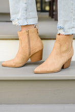 Load image into Gallery viewer, Mighty Fine Faux Leather Ankle Boots In Toffee