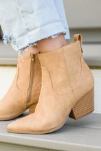 Load image into Gallery viewer, Mighty Fine Faux Leather Ankle Boots In Toffee