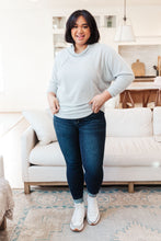 Load image into Gallery viewer, The Caroline Cowl Neck Sweater In Grey