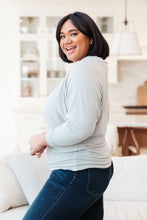 Load image into Gallery viewer, The Caroline Cowl Neck Sweater In Grey