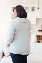 Load image into Gallery viewer, The Caroline Cowl Neck Sweater In Grey
