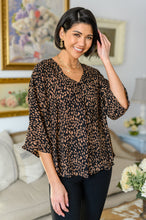 Load image into Gallery viewer, Molly Animal Print Dolman Sleeve Blouse
