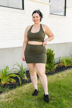 Load image into Gallery viewer, Hitting The Links Skort In Olive