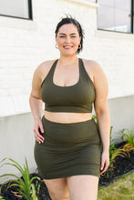 Load image into Gallery viewer, Hitting The Links Skort In Olive