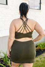 Load image into Gallery viewer, Hitting The Links Skort In Olive
