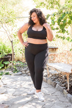 Load image into Gallery viewer, No Pain, No Gain Sports Bra In Black