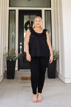 Load image into Gallery viewer, The Tully's Lace Blouse in Black
