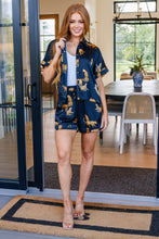Load image into Gallery viewer, Party Animal Leopard Print Satin Set in Black