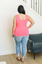 Load image into Gallery viewer, Squared Off Tank In Pink