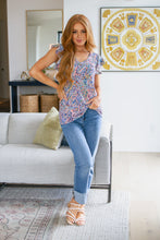 Load image into Gallery viewer, The Paisley Flutter Sleeve Top