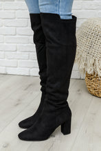 Load image into Gallery viewer, Penelope Knee High Boots In Black