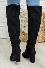 Load image into Gallery viewer, Penelope Knee High Boots In Black