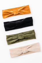Load image into Gallery viewer, Perfect Plush Corduroy Headband In Black