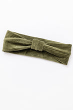 Load image into Gallery viewer, Perfect Plush Corduroy Headband In Olive