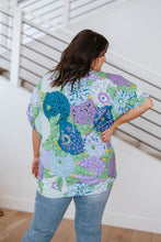 Load image into Gallery viewer, The Ava Top- Purple Floral