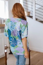 Load image into Gallery viewer, The Ava Top- Purple Floral