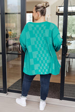 Load image into Gallery viewer, Pinky Swear Checkered Open Front Cardigan