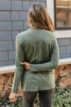 Load image into Gallery viewer, Plain Jane Turtle Neck Top in Cargo