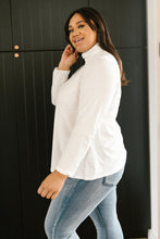Load image into Gallery viewer, Plain Jane Turtle Neck Top in White