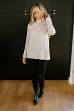 Load image into Gallery viewer, Plain Jane Turtle Neck Top in White