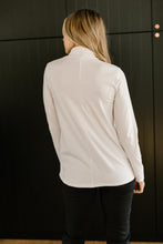 Load image into Gallery viewer, Plain Jane Turtle Neck Top in White