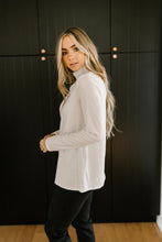 Load image into Gallery viewer, Plain Jane Turtle Neck Top in White