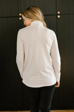 Load image into Gallery viewer, Plain Jane Turtle Neck Top in White