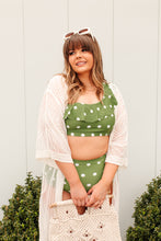 Load image into Gallery viewer, Polka Dot Oasis Swimsuit Top