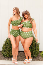 Load image into Gallery viewer, Polka Dot Oasis Swimsuit Top