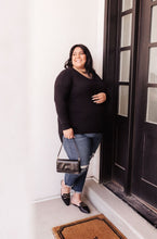 Load image into Gallery viewer, The "Go-To" Tunic Top In Black