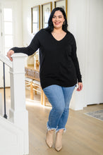 Load image into Gallery viewer, The "Go-To" Tunic Top In Black