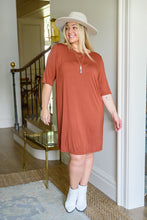 Load image into Gallery viewer, Right Time T-Shirt Dress