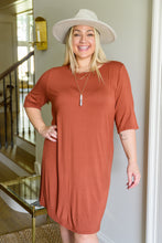 Load image into Gallery viewer, Right Time T-Shirt Dress