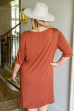 Load image into Gallery viewer, Right Time T-Shirt Dress