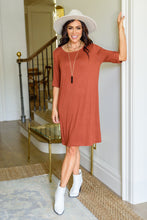 Load image into Gallery viewer, Right Time T-Shirt Dress