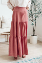 Load image into Gallery viewer, Roam The World Skirt in Rust