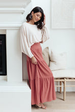 Load image into Gallery viewer, Roam The World Skirt in Rust