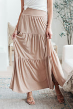 Load image into Gallery viewer, Roam The World Skirt in Taupe