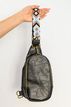 Load image into Gallery viewer, Rowan Sling Bag In Black