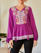 Load image into Gallery viewer, The Natalie Embroidered Top