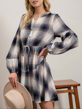 Load image into Gallery viewer, Plaid Pretty Please Dress