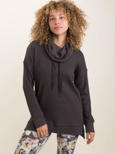 Load image into Gallery viewer, The Kate Hi-Lo Cowl Neck Pullover
